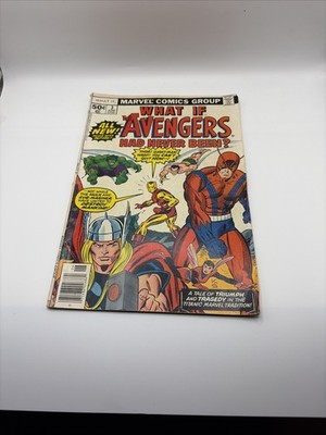 Marvel Comics What If? #3 Avengers Had Never Been ? - June 1977 Bronze Age