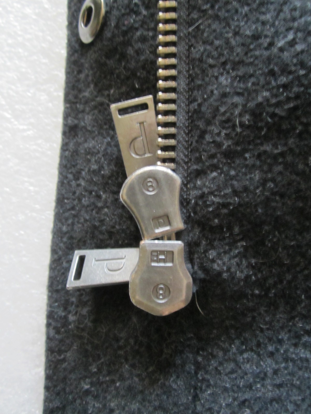 VTG PENDLETON CASCADE CAMPBELL COAT CHARCOAL GRAY… - image 9