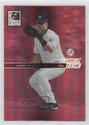 2004 Donruss Elite Passing the Torch 40/1000 Jason Giambi #PT-20 0oc8