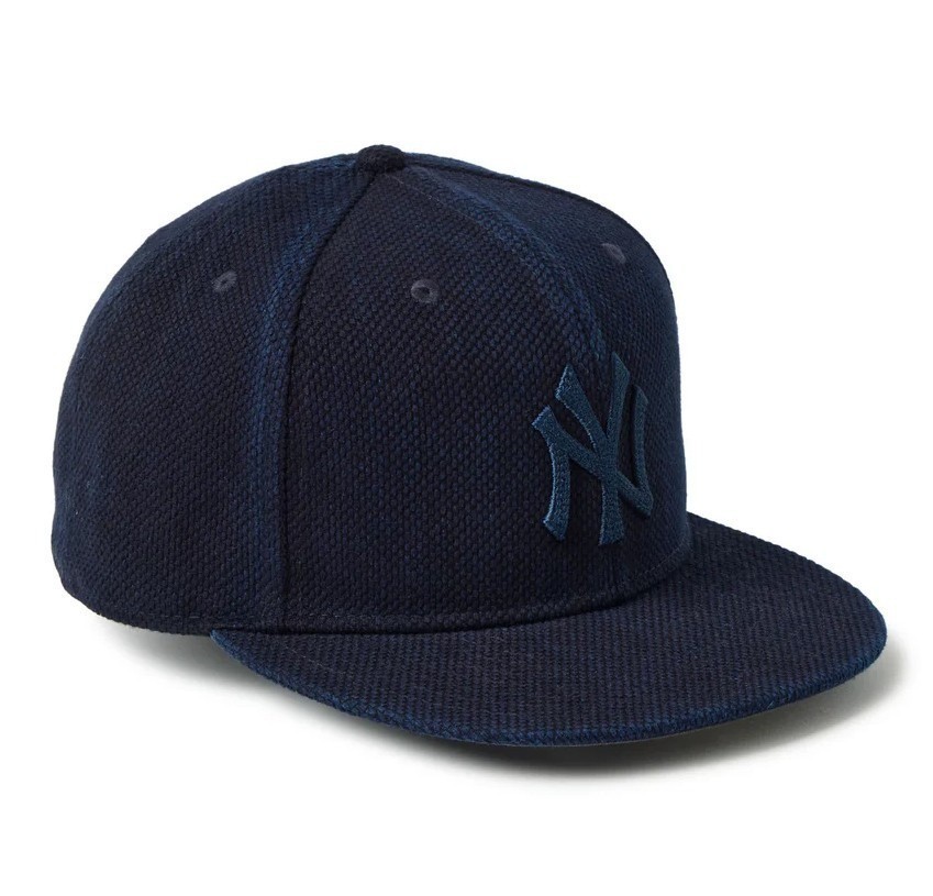 New Era 59FIFTY NY Yankees Aizome Japanese Indigo Blue Cap MLB