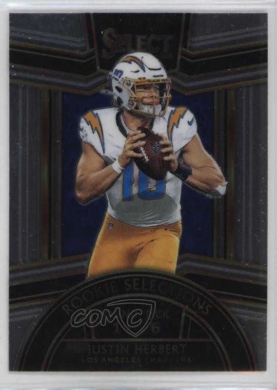 2020 Panini Select Rookie Selections Justin Herbert #RS-4 jg5