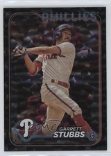 2024 Topps Series 2 Super Box Black Foil Garrett Stubbs #409 3c2