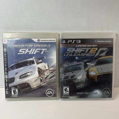 Need for Speed Shift + Shift 2 Unleashed PS3 Greatest Hits CIB Complete