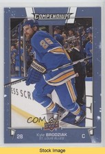 2017-18 Upper Deck Compendium Blue Kyle Brodziak #220 READ o1h