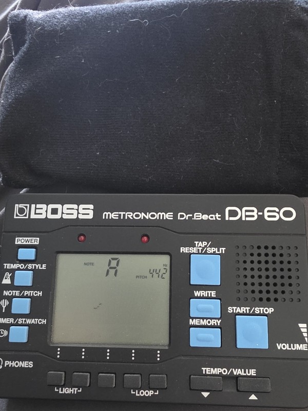 Boss Dr. Beat DB-60 Electronic Metronome Rhythm Machine Drum H12
