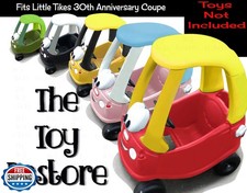 Toy Restore Replacement Stickers Fits Little Tikes 30th Cozy Coupe Car Pink 