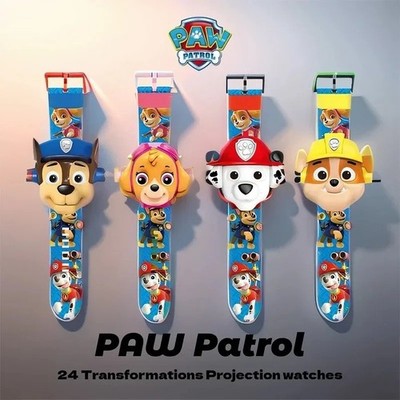 Paw Patrol 3D Projection Digital Watch | Kids Toy Gift Boys Girls Chase Skye