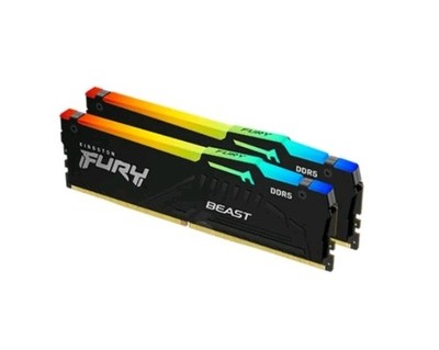 Kingston FURY 64GB KIT DDR5 6400 RGB Memory DIMM KF564C32BBEAK2-64 AMD EXPO XMP
