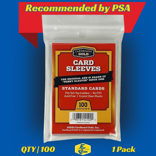 cardboard gold card sleeves Penny 100 Count  NebulaTCG These sleeves are acid 20 Loose Cardboard Gold Super