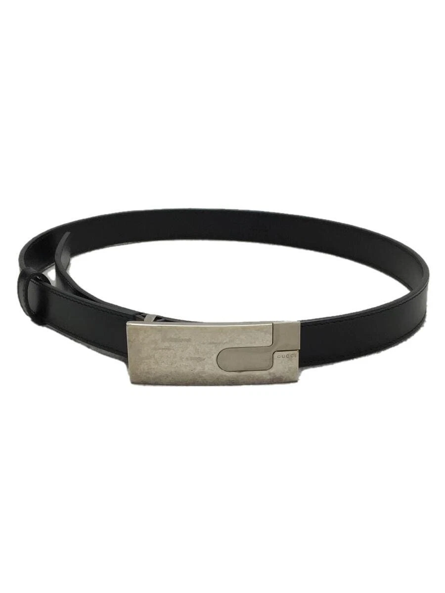 GUCCI Ceinture Cuir BLK Femme 65・26・037・1766・1360
