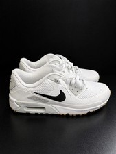 NIKE AIR MAX 90 GOLF WHITE BLACK GUM MENS ATH...