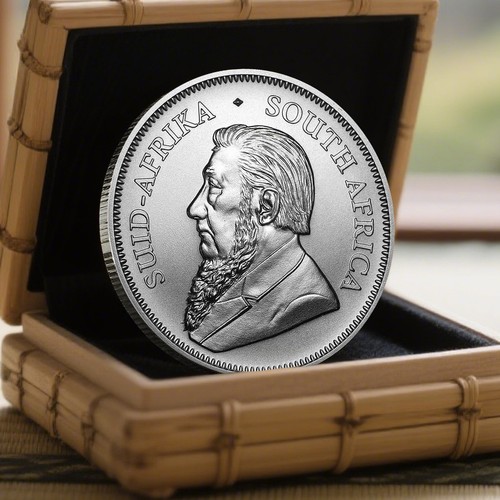 Krugerrand de plata Sudáfrica 2024 1 oz brillante sin circular - Imagen 6 de 10