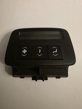 2006-2011 Cadillac Black Rear HVAC AC Air Heat Control Panel 25829259