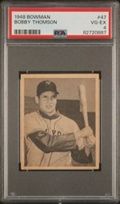 1948 Bowman Bobby Thomson #47 PSA 4