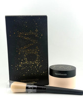 bareMinerals Loose Mineral Luxuries Deluxe Foundation Brush Duo Choose Shade