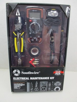 Electrical Maintenance Tool Kit including Multi-Tool Pliers, Multimeter & more!