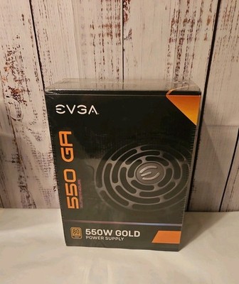 New EVGA SuperNova 550 GA 80 Plus Gold Fully Modular Power Supply 220-GA-0550-X1