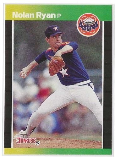 1989 Donruss - Nolan Ryan #154 *Denotes* on Back