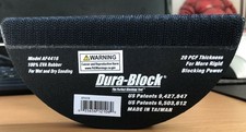 Dura-block 6 Half Round Hook Loop Taco Hard Sanding Block