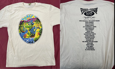 King Gizzard and the Lizard Wizard Field of Vision T Shirt Full Size S-5XL AM309