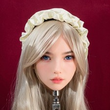 Single female head model,soft texture,Mannequin Head,TPE material,simulated fema