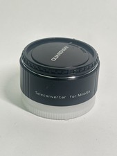 Quantaray Teleconverter 2x AF Lens for Minolta w/Lens Cover Genuine Made Japan