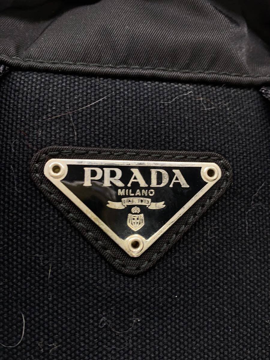 PRADA Backpack Nylon BLK Solid - image 5