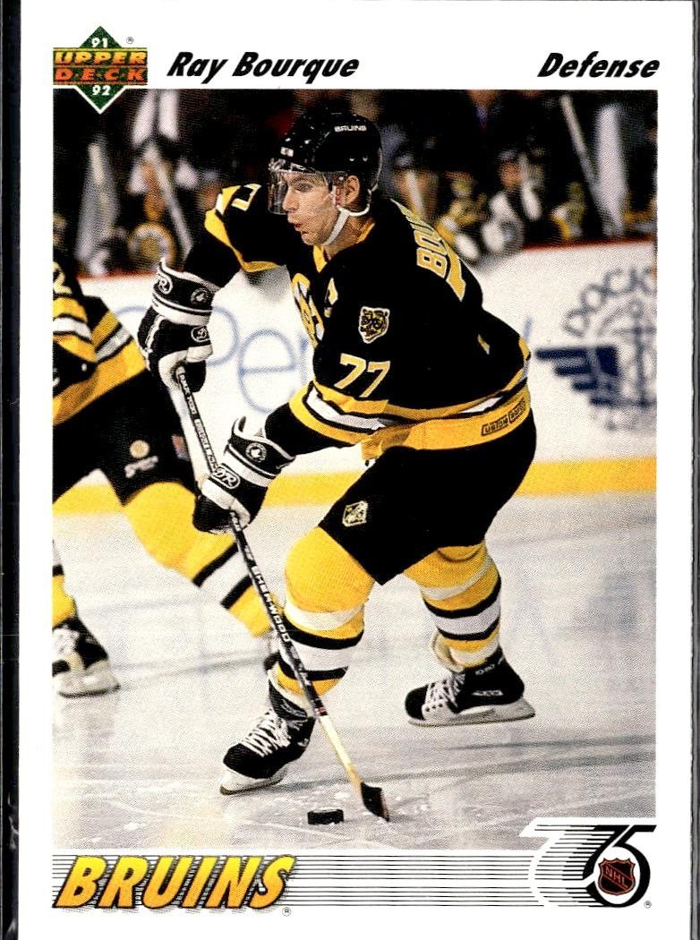 1991-92 Upper Deck #255b Ray Bourque