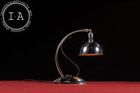 Vintage Westinghouse Iron Campaign Award Lamp - Chrome Dome Desk Light