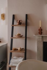 Florence Ladder Shelf Bookshelf Rack Lean up Display Storage Shelving Stand