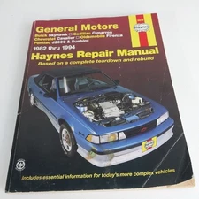 Haynes 38015 Repair Manual GM General Motors 1982-1994 Selected Models FREE SHIP
