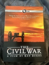 The Civil War 1990 Ken Burns PBS Documentary 6-disc DVD Box Set Fully Restored