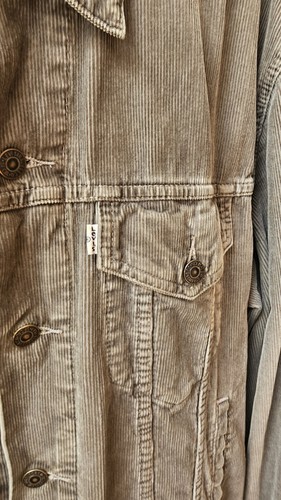 LEVI'S Corduroy Cord Jacket 70503 - Large - Vintage 90's White Tab - Picture 4 of 7