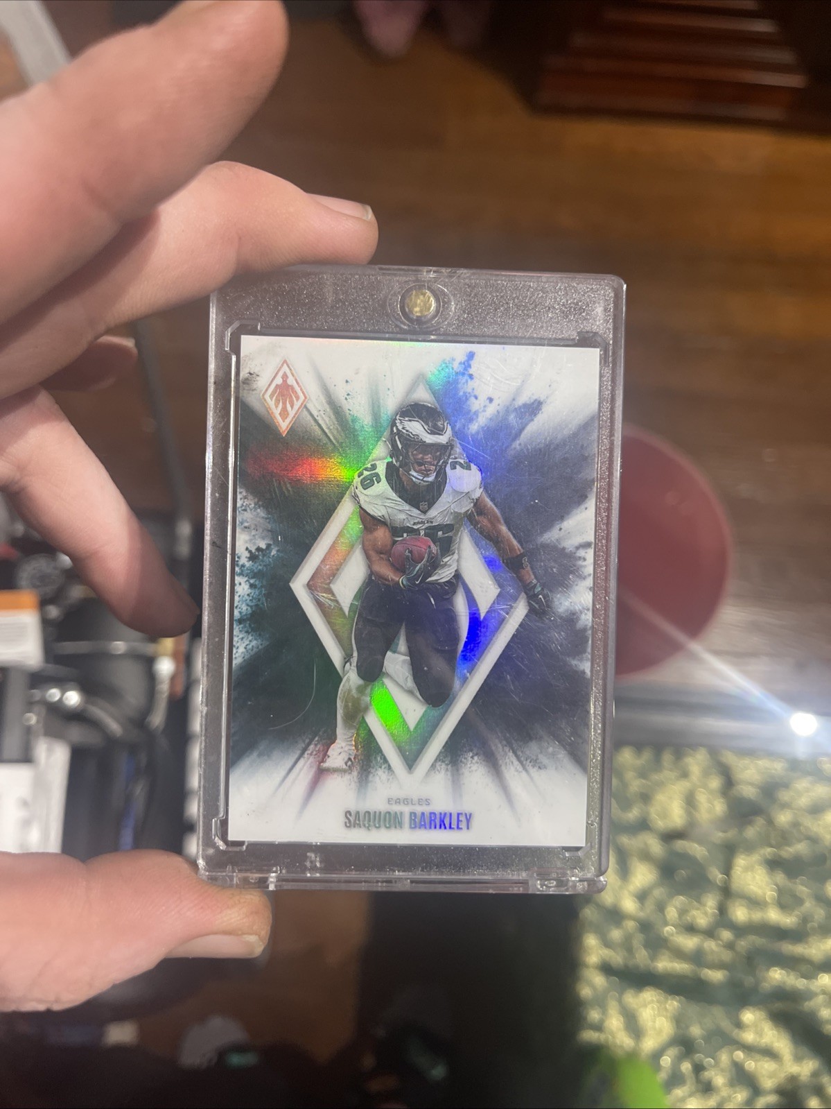 2025 Panini Phoenix Saquon Barkley SSP COLOR BLAST CASE HIT