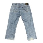 Harley Davidson Genuine Motor Clothes Jeans Men 38x27 Biker Cut Off Hem — photo 2