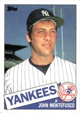 1985 Topps #301 John Montefusco