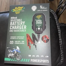 BATTERY TENDER 022-0199-DL-WH Battery Charger,Handheld Portable,12VAC 54ZU11