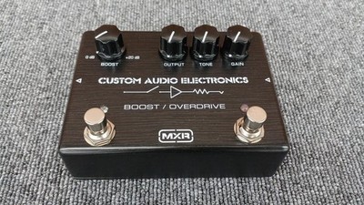 MXR Boost Overdrive Guitar Effects Pedal Stompbox Vintage Style Pro Edition