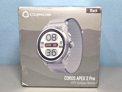 Coros Apex 2 Pro Black  GPS Multisport Outdoor Watch -New and Sealed