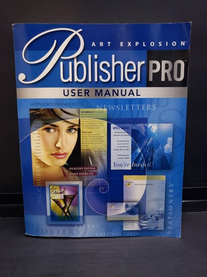 #ad #ad Art Explosion Publisher Pro User Manual $12.00