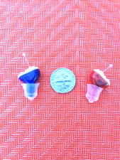 PAIR TINY HEARING AMPLIFIERS CIC IN EAR NO TEST 3 PROGRAMS LISTENING MODES