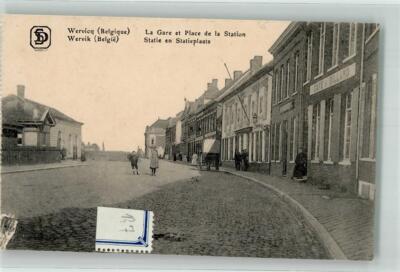 39752380 - Wervik Railway Station Cafe Province of West Flanders