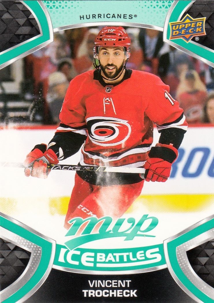 2021-22 Upper Deck MVP Ice Battles - Vincent Trocheck #116-Hurricanes
