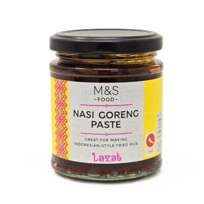 Nasi Goreng Paste M&S ideal zur Herstellung von indonesischem gebratenem Reis 190g