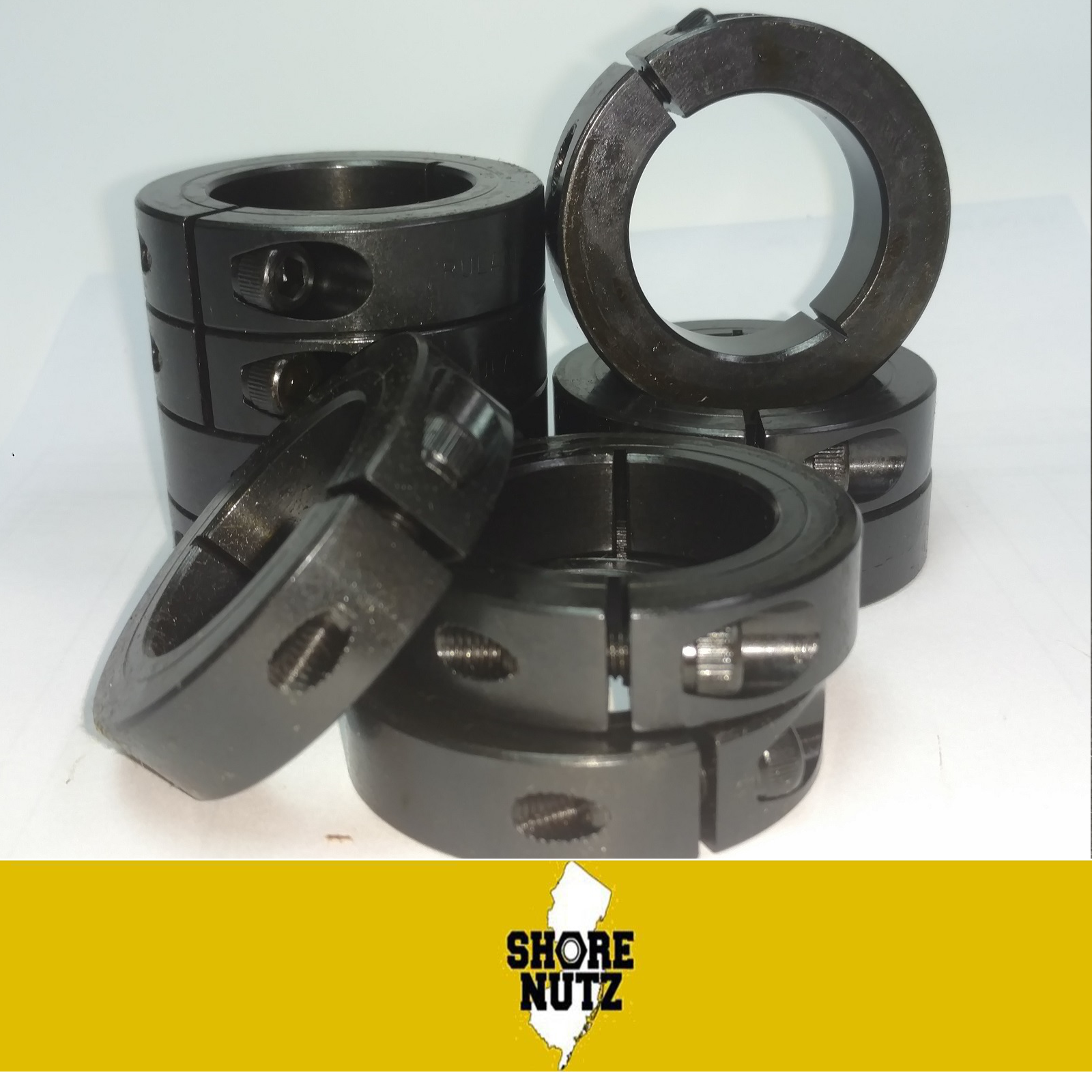 SC125S Clamp Collar 2-Pack 1-1/4" Single Split Steel Shaft Collars - Foto 8