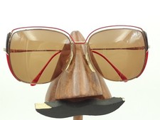Vintage Sterling Optical NW PF-S Red Gold Metal Square Sunglasses FRAMES ONLY