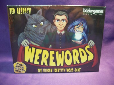 WEREWORDS THE HIDDEN IDENTITY WORD GAME CARD GAME 2017 NEW GREAT ...