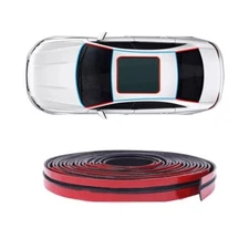 2M Car Windshield Roof Rubber Seal Strip Noise Insulation Stickers Accessories