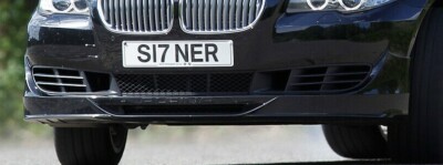 F10 F11 ALPINA フロントバンパー スポイラー　ホワイト BMW F10 F11 5 Series 2011-2013 OEM Alpina B5 Front Spoiler Lip