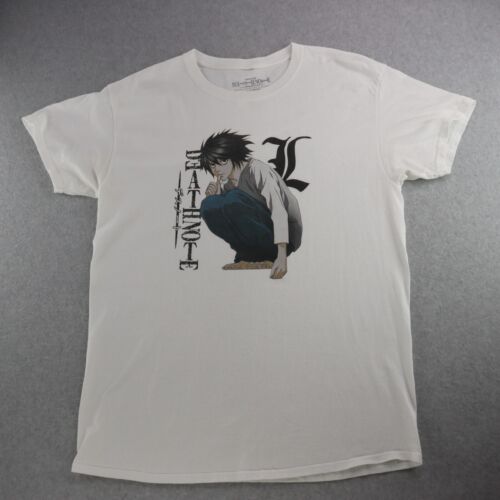 T-Shirt Death Note L Erwachsene Größe Large Anime Horror Shonen Jump Shimigami Manga - Bild 1 von 15